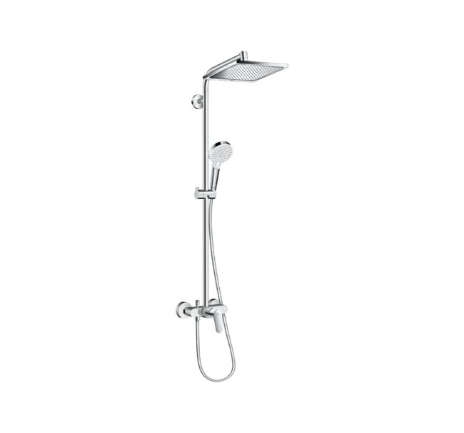 27284000 - Crometta E 240 Shower pipe with Single lever mixer