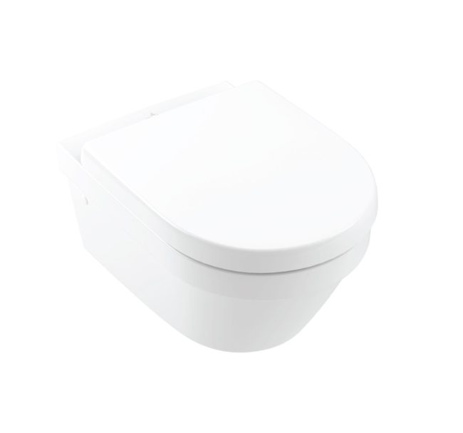 4694HR01-Villeroy & Boch Architectura Combi-Pack, wall-mounted, with DirectFlush, White Alpin