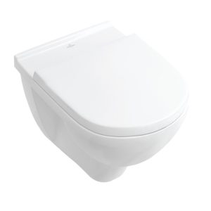56601001-  Villeroy & Boch O.novo Washdown toilet, wall-mounted, White Alpin