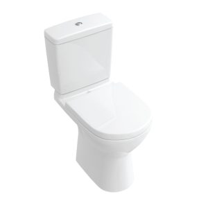 56610101-  Villeroy & Boch O.novo Washdown toilet for close-coupled WC-suite, floor-standing, White Alpin