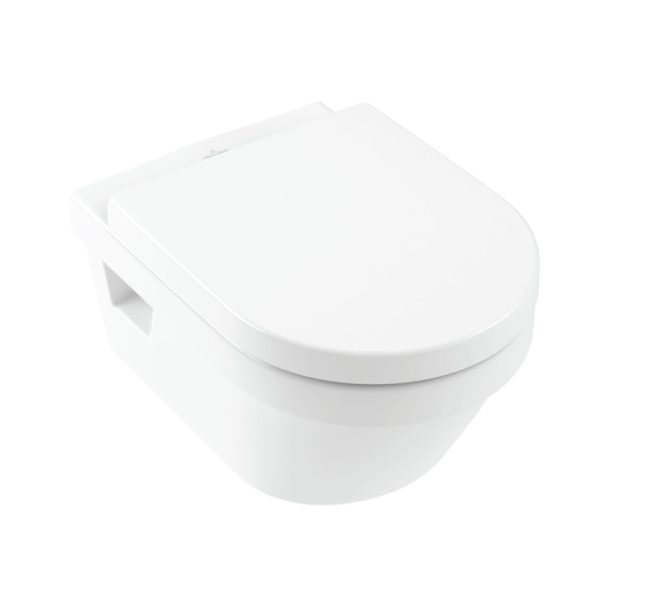 5684HR01-Villeroy & Boch Architectura Combi-Pack, wall-mounted, with DirectFlush, White Alpin
