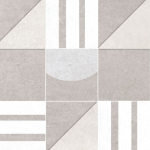 Romeo White Geometric 30x60 1.44