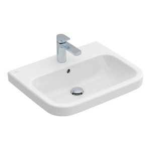 41886001- Villeroy & Boch Architectura Washbasin, 600 x 470 x 180 mm, White Alpin, with overflow
