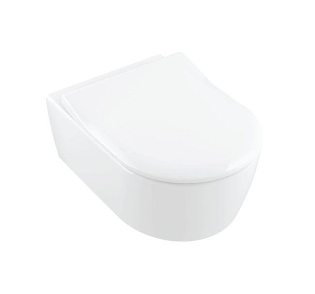 5656RS01-Villeroy & Boch Avento Combi-Pack, wall-mounted, with DirectFlush, White Alpin