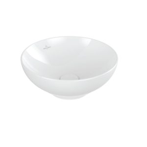 4A450001- Villeroy & Boch Loop & Friends Surfacemounted washbasin, 380 x 380 x 120 mm, White Alpin, with overflow