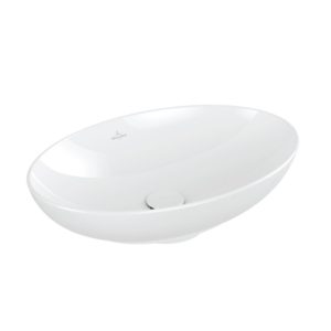 4A470001- Villeroy & Boch Loop & Friends Surface-mounted washbasin, 560 x 380 x 120 mm, White Alpin, with overflow